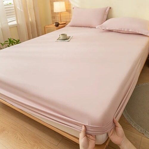 Grid bedsheet single color elastic bedsheet all-season universal bed cover single person protector