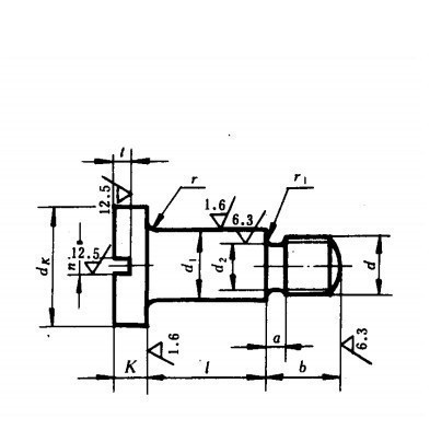 Բ��ͷ������λ�ݶ�M3*2 ������λ��˿GB830 ̨����˿Din923