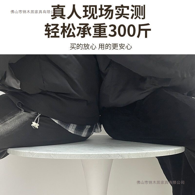 卧室创意边几现代简约网红小茶几家用客厅圆桌子小型ins风郁金香|undefined