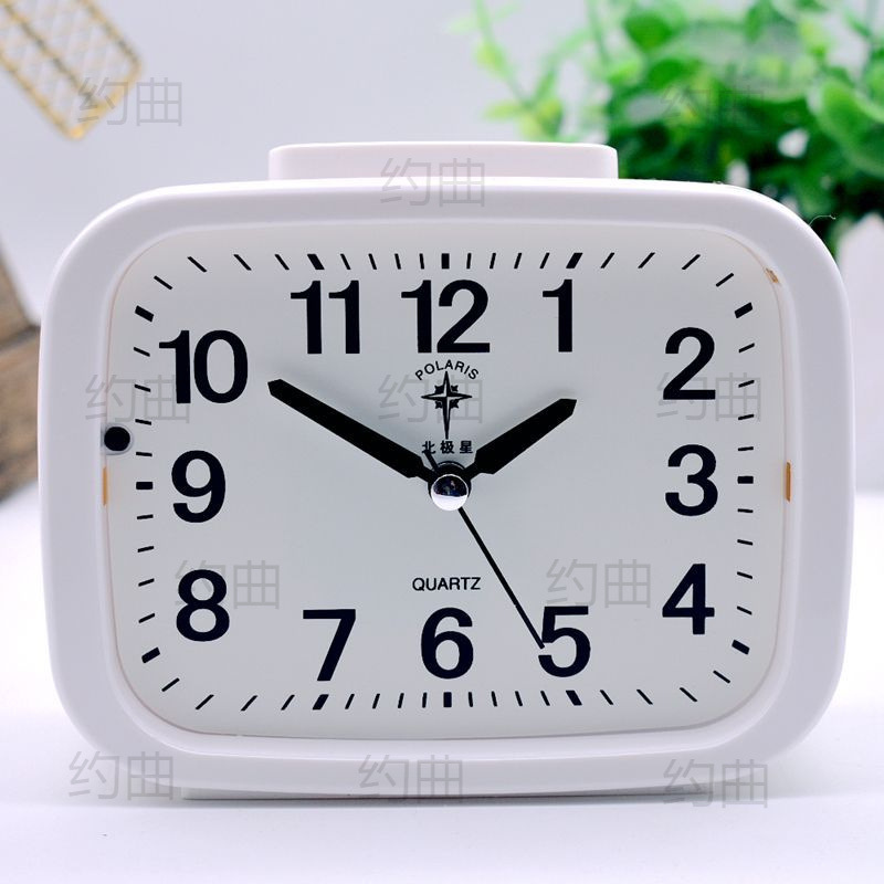Reloj despertador para estudiantes con cabecera silenciosa simple creativa reloj electrónico para niños reloj multifuncional pequeño dormitorio reloj despertador para estudiantes