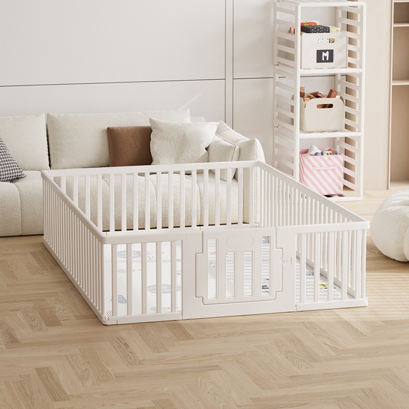 Babies cerca cerca cerca de protección bebé escalada almohadilla cerca de seguridad integrada para niños gabinete cambiable doméstico para bebés