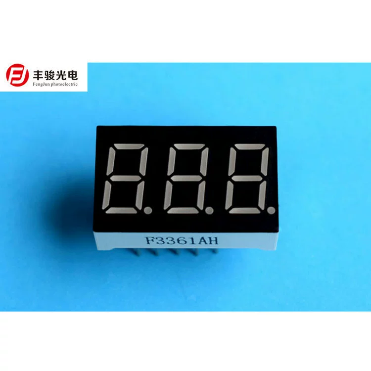 3361AH 3631AS 0,36 дюйма 3-битная красная цифровая трубка всего Инь 0,36 дюйма 3-битная цифровая трубка супер яркая