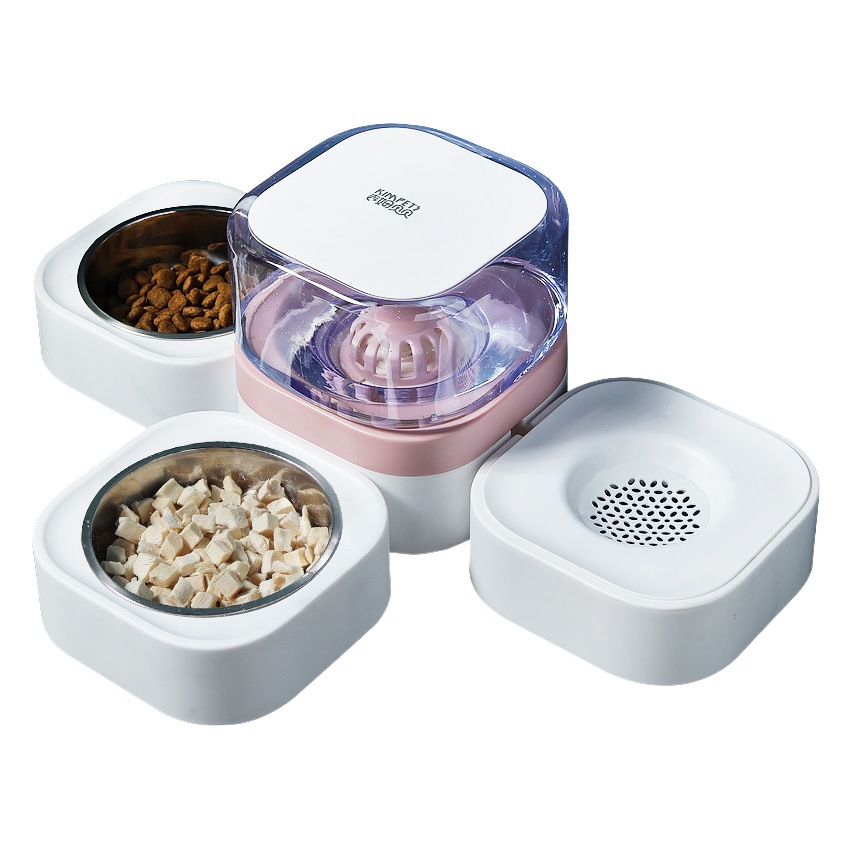 Elemento de filtro de agua automática para mascotas elemento de filtro alimentador de carbón activado gato boca no húmeda perro elemento de filtro de doble tazón