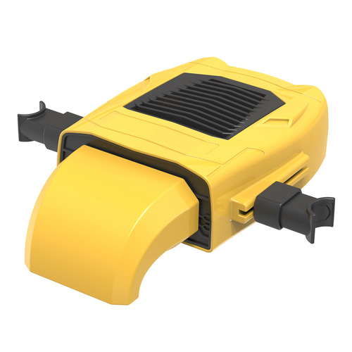 Suitu car multifunctional seat back fan headrest bracket air cooler rear seat 12V portable small fan