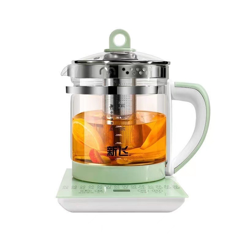 新飞养生壶多功能1.8L泡茶煎药壶全自动玻璃家用办公花茶煮茶器|undefined