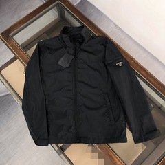 欧货正确版P家男士抽绳连帽上衣服运动减龄休闲风衣外套专柜同款
