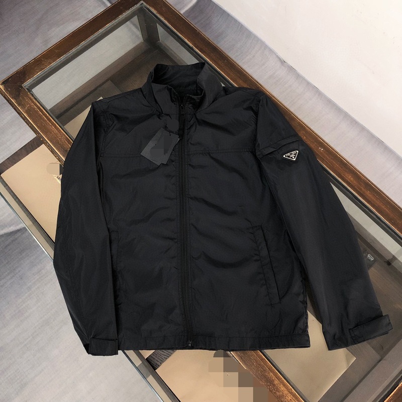 欧货正确版P家男士抽绳连帽上衣服运动减龄休闲风衣外套专柜同款|undefined