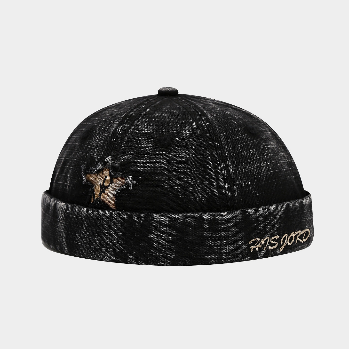 Modas de moda retro hombre retro sombrero de otoño calles hip hop letras pentagrama pegatinas gorras de piel de melón mujer