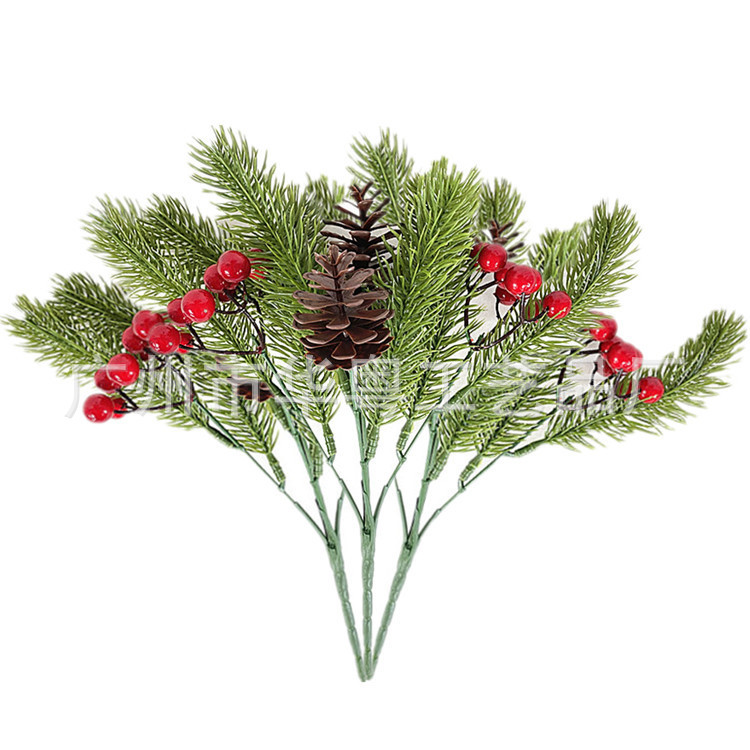 クリスマスの花束のクロスボーダーの供給源をシミュレーションします。|undefined