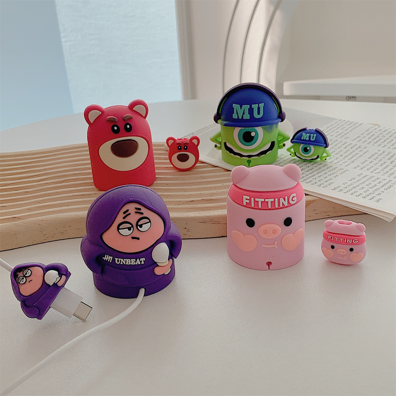 Suitable for Apple Watch Charging Base Cartoon Wireless Charging Base Wireless Charging Lazy Stand 1-8 Generations Universal