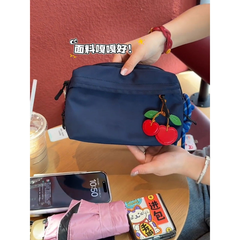 防水复合牛津尼龙帆布包2025新款男女通用运动单肩斜挎小包相机包|undefined