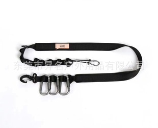Cross-border Hot Selling Outdoor Camping Style Tactical Strap Single Shoulder Strap Canopy Lanyard Any Diagonal Strap Bag Strap Fixed Buckle