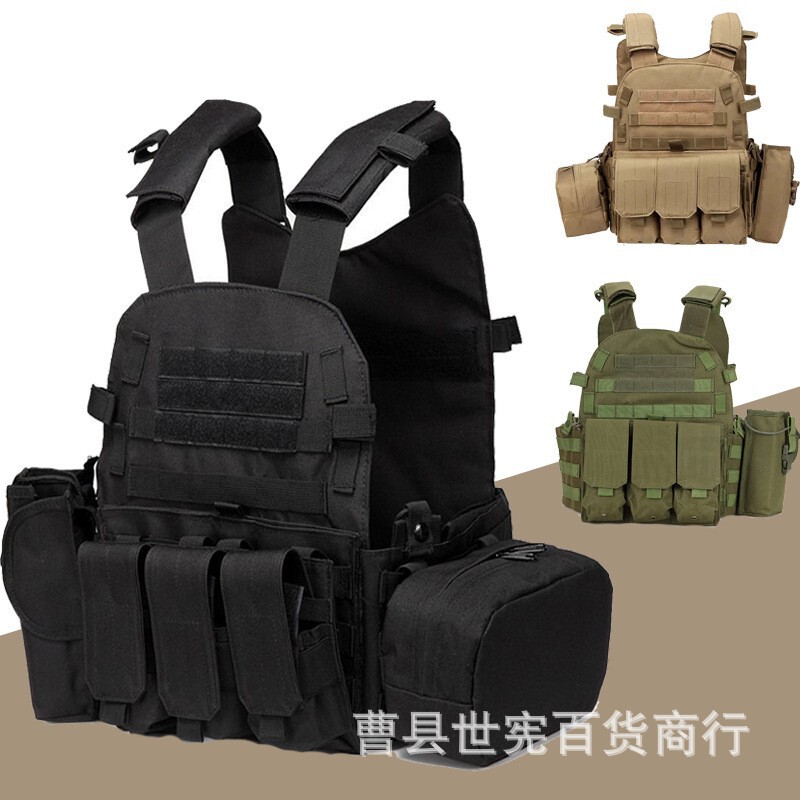 In-Stock Combination Vest Outdoor Tactical Multifunctional Molle Expansion Convenient Military Training Cs Practical Exercise Uniform In-Stock Combination Vest Outdoor Tactical Multifunctional Molle Expansion Convenient Military Training Cs Practical Exercise Uniform