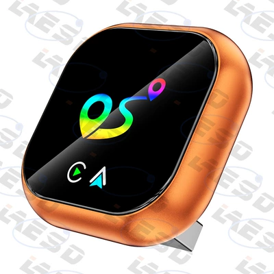 Simsiz CarPlay və Android Auto carplay box Android Auto - q1aq-orange-edition-metalglass-wireless-carplay-plus-android-auto-2-in-1-only-compatible-with-overseas-systems