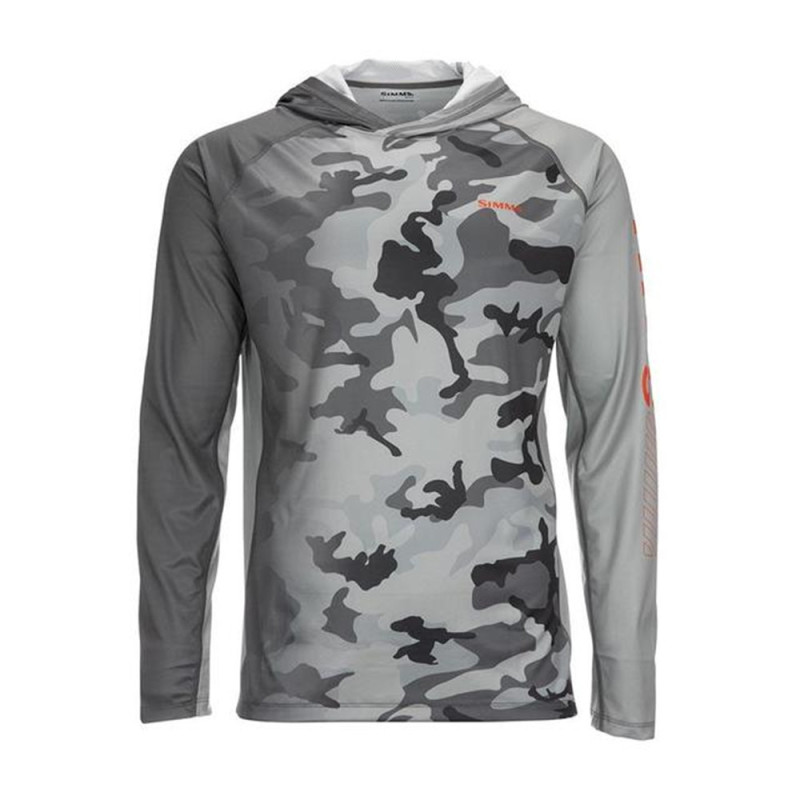 Simms Fishing Clothing, Lure Camouflage Sun Protection Clothing, Outdoor Fishing Clothing, Summer Long-Sleeved Hoodie, Breathable T-Shirt Top Simms Fishing Clothing, Lure Camouflage Sun Protection Clothing, Outdoor Fishing Clothing, Summer Long-Sleeved Hoodie, Breathable T-Shirt Top