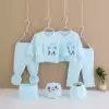 Blue kitten plastic bag
