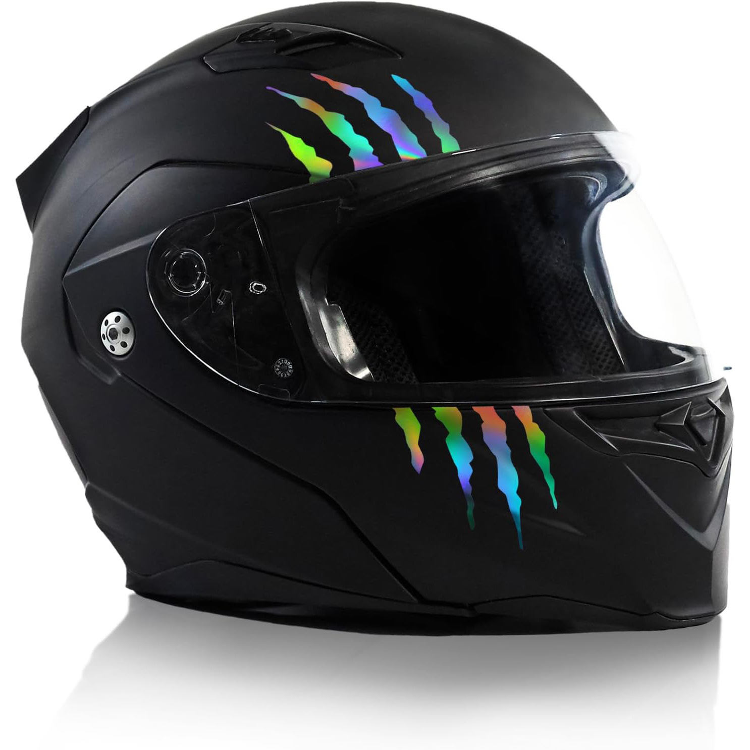 Amazon pegatinas de casco explosivo motocicleta garra rasguño impermeable nuevo pegatinas de automóviles de comercio exterior