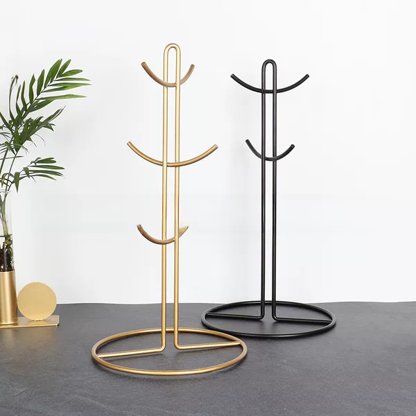 Hanging Decorative Cup Holder Inverted Home Creative European-style Cup Shelf Storage Rack Glass Cup Hanger Bracket