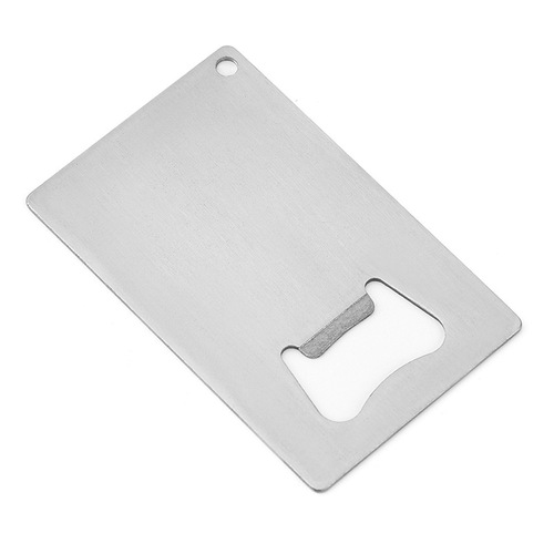Manufacturer wholesale beer bottle opener creative credit card stainless steel home tools bottle opener beer opener
