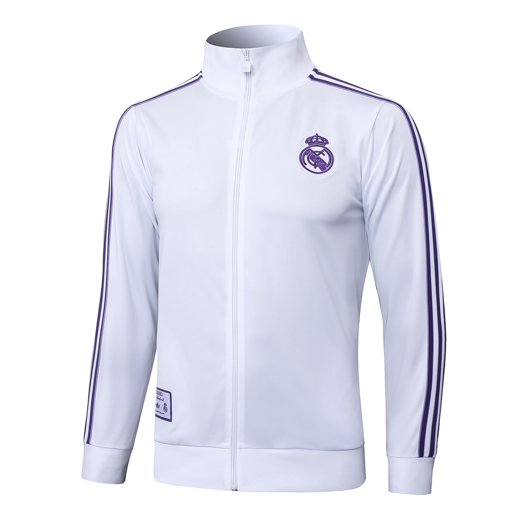 A2532 #2526 Long Pull Real Madrid White Retro Edition (White Collar).jpg