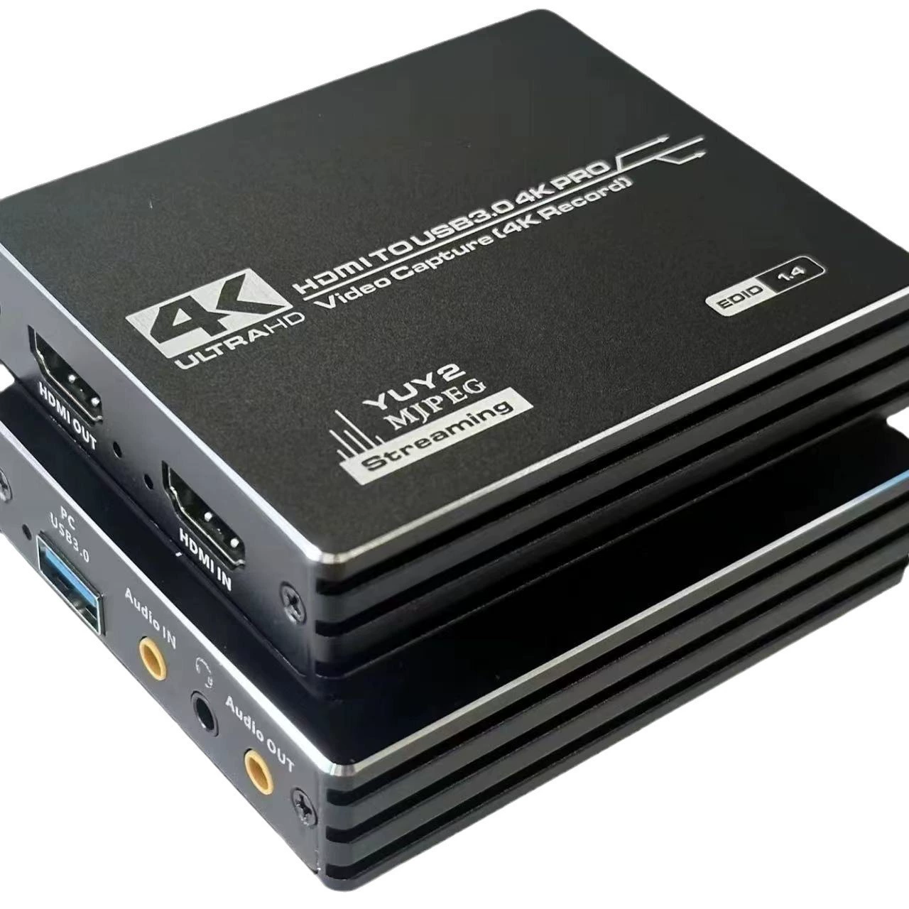 4K карта захвата HDMI, высококачественная видеозапись с аудовходом, поддержка YUY2 и MJPEG
