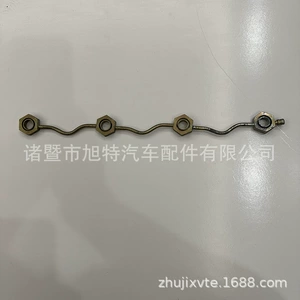 Diesel engine oil pipe accessories steel high pressure oil pipe copper machine firewood return pipe 4DR5 engine oil pipe manufacturer
