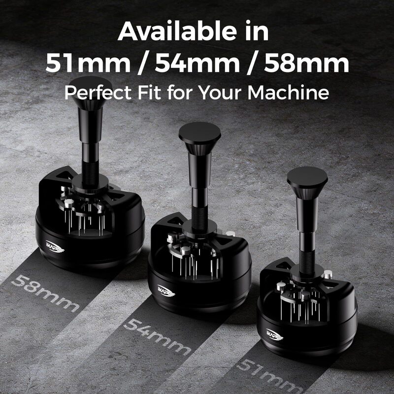 IKAPE Coffee Powder Needle WDT Espresso Tools One-touch automatic rotation with adjustable depth powder needle IKAPE Coffee Powder Needle WDT Espresso Tools One-touch automatic rotation with adjustable depth powder needle