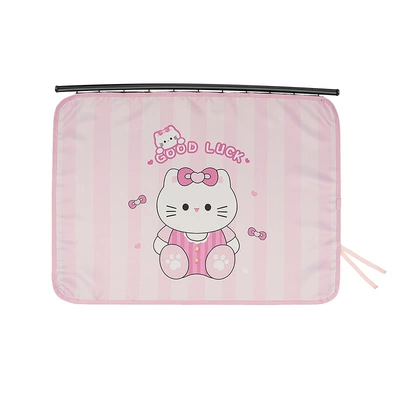 Car curtains Sunshade Curtain Cartoon Car Sunshade - embedded-bow-cat-curtain-square-pink