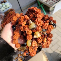 金剛菩提手串 金剛五瓣爆肉原籽手串 文玩手串男女佛珠手鍊