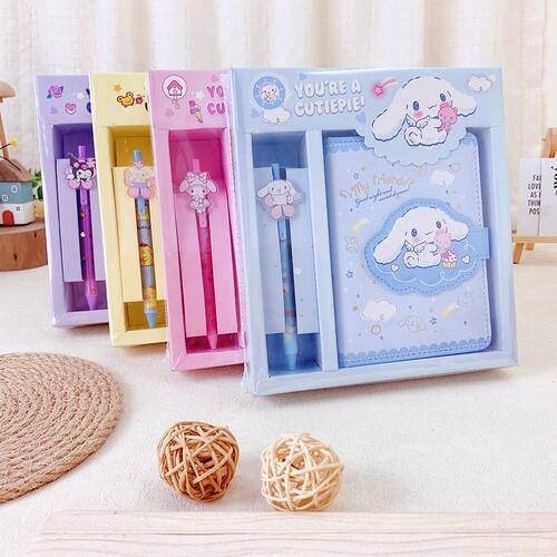 Handbook Set Gift Box Cute Elementary School Student Gift Notebook Children Creative Stationery Set Gift Pack
