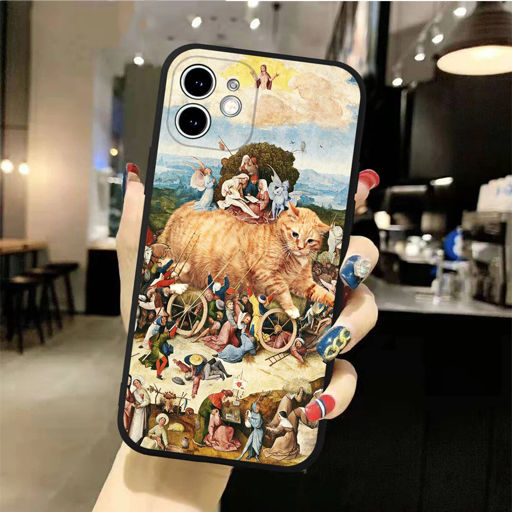40g Weight iPhone Applicable Brands Phone Cases Classification tpu Material Human, Portrait Pattern Classical, Artistic Style Tpu Human Portrait Classical Artistic Phone Cases Phone Accessories 8