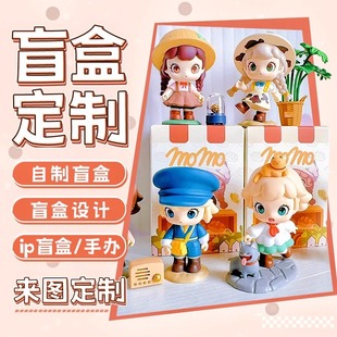 Blind box hand custom pvc injection molding hand custom tide play hand factory pu toy blind box doll custom