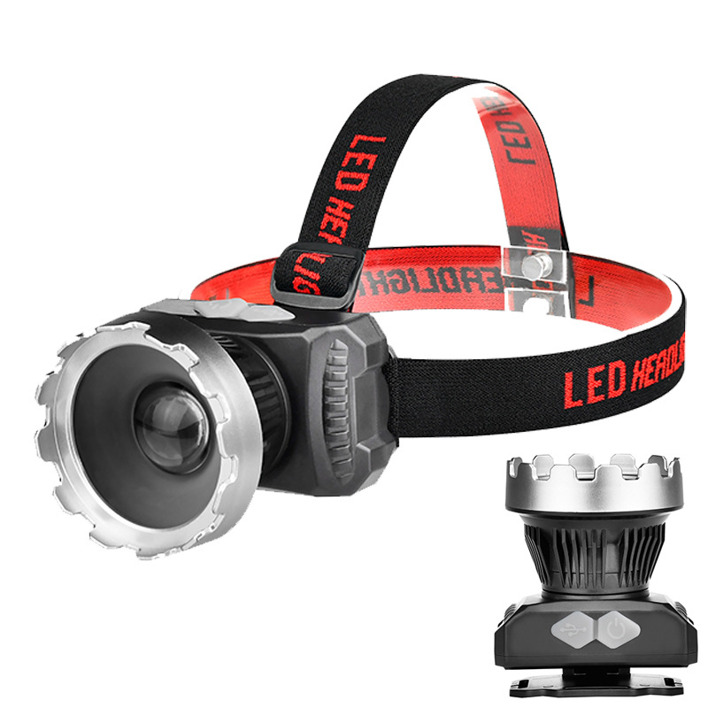 Nuevo al aire libre multi-funcional de la linterna LED resalte luz de trabajo del hogar portátil de larga resistencia noche corriendo luz de la pesca