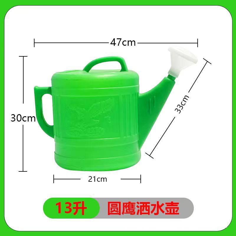 rociador de agua de gran capacidad de riego de flores rociador de rociador de flores de plástico espeso para riego de verduras domésticas rociadores de agua artefacto de riego image 12