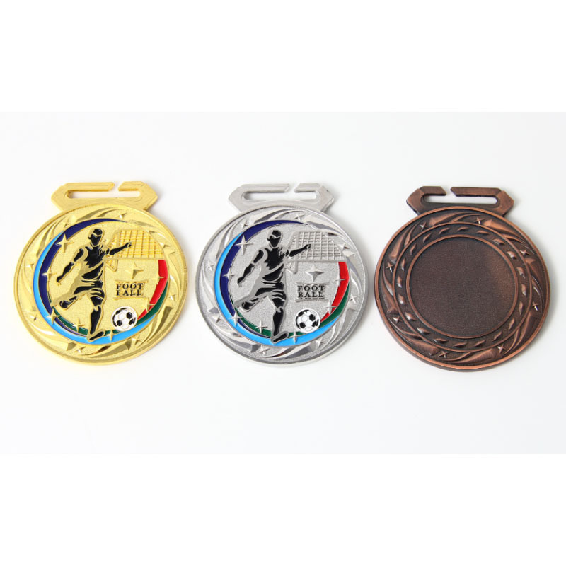 Medallas personalizadas maratón personalizado juegos infantiles competición hecha de metal listado correr oro plata medalla de bronce