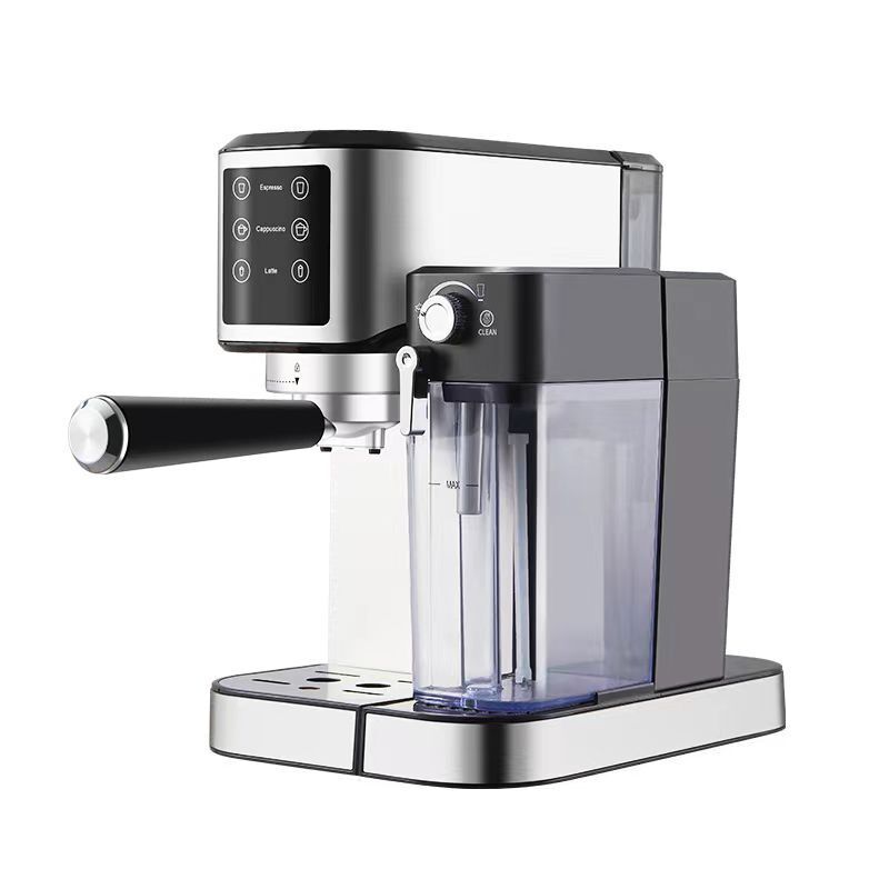 対外貿易クロスボーダーのコーヒーマシン家庭用小型半自動高圧蒸気打乳泡式濃縮コーヒーマシン|undefined