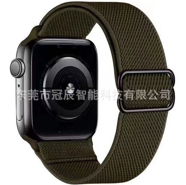 Apple Smart Strap Nylon trenzado para Apple iwatch Strap Full Series Strap ajustable S10