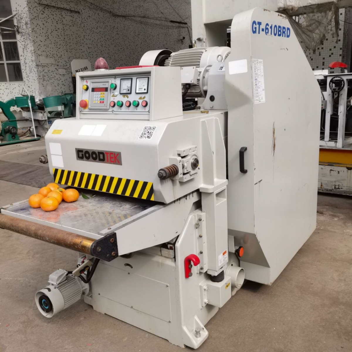 厂家供应二手木工机械设备台湾双面刨木机回收各类二手木工机械