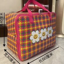 70L儿童手提收纳袋大号加厚衣物棉被收纳神器防水防潮行李袋厂家