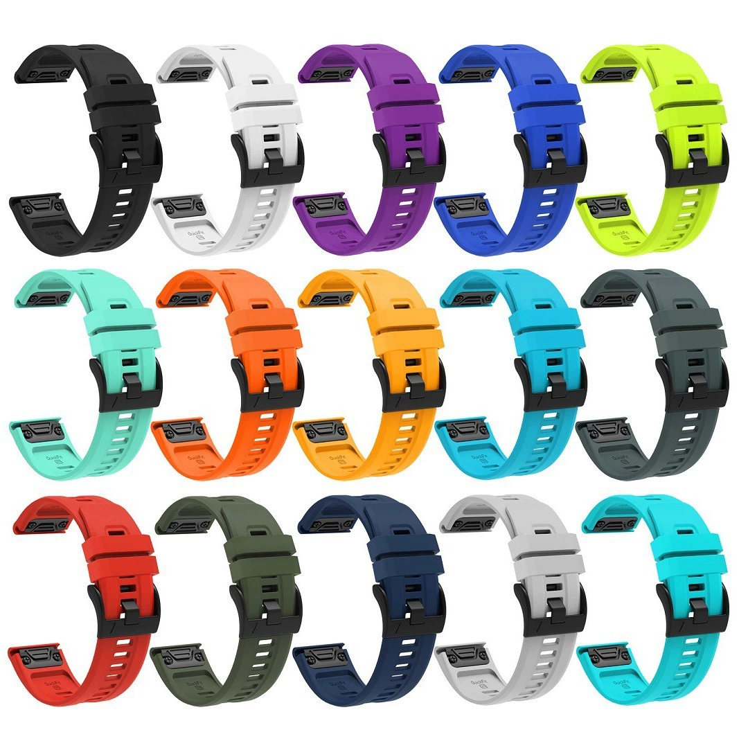 Подходит для Garmin Fenix8/7x, быстросъемный силиконовый ремешок для часов, официальная модель, силиконовый ремешок для fenix6x.