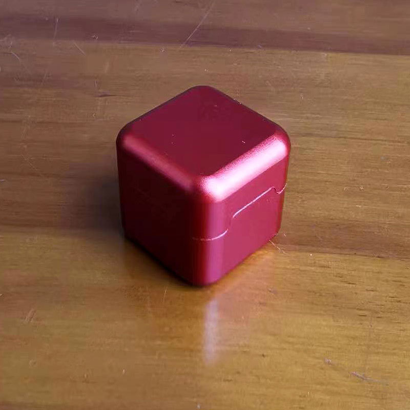 Cubierta inferior de aluminio R6 con caja de chocolate magnético billar Rod caja de almacenamiento de polvo de chocolate billar grapar polvo clip Snooker bolsillo de polvo de chocolate