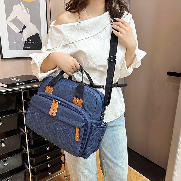 Bolsa de mamá transfronteriza Europa y América bolsas de moda para madres y bebés para viajar con bebés bolsas de mamá portátiles de gran capacidad