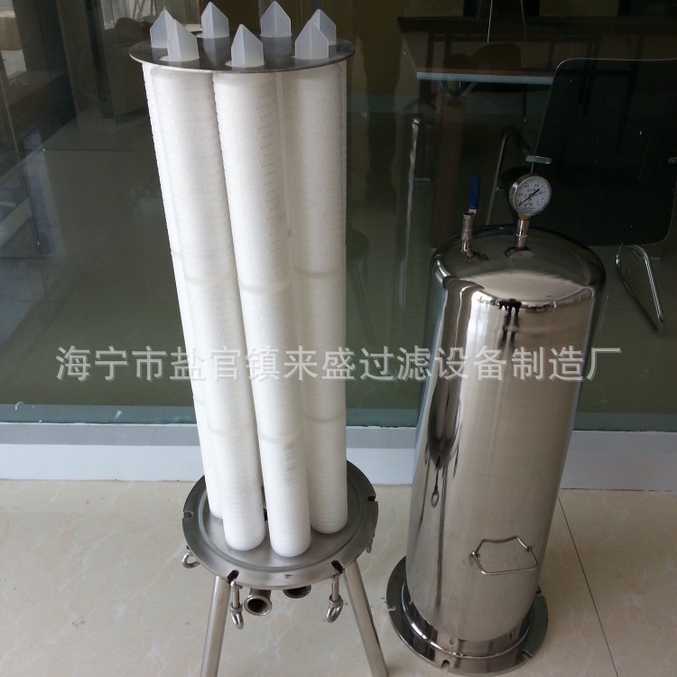 10/20/30/40英寸PP聚丙烯折叠水滤芯 滤芯过滤器 固液分离过滤器