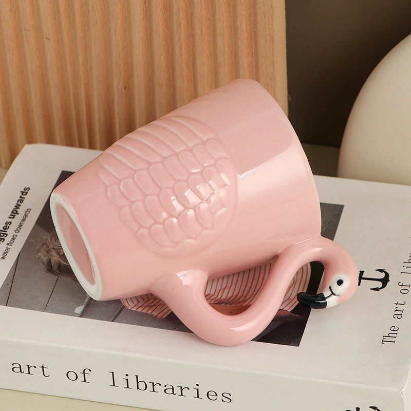 Firebird -shaped Mark Cup 3D three -dimensional sensory bird ceramic cup Creative firebird bone porcelain cup coffee cup