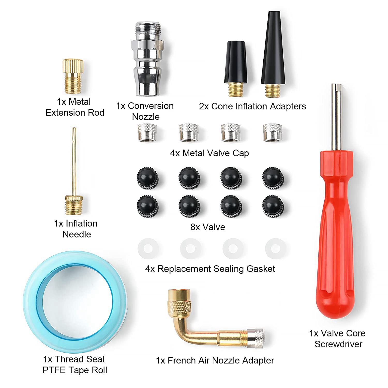Black High-Precision Tire Pressure Gun with Digital Display, Oil-Immersed Tire Pressure Gauge, Car and Motorcycle Tire Pressure Measurement Kit