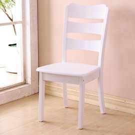 靠背椅子全实木靠背椅餐椅家用约木质椅中式饭店餐厅餐桌椅凳子