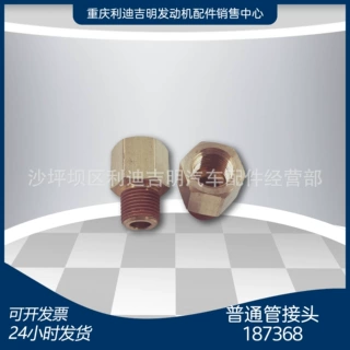 重庆接头K19K38K50NT855 发动机配件现货187368普通管接头
