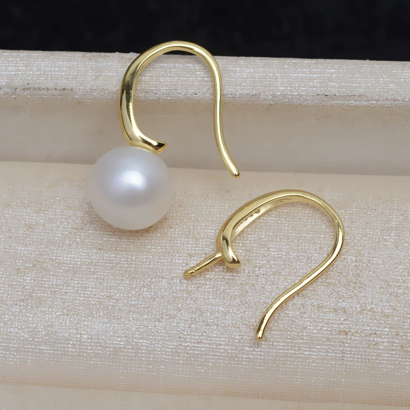 Серьги, бусины из жемчуга, аксессуар, ручная работа аксессуаров, образец S925, серебро 925