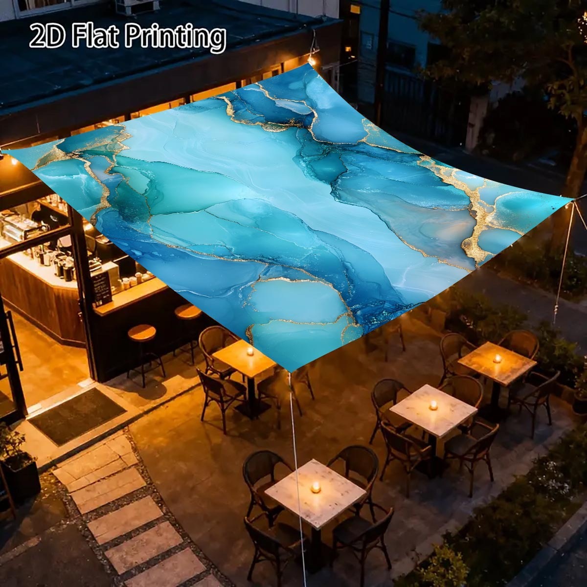 Cross-border camping sunshade tent - camping tarpaulin picnic ground cover. Portable outdoor camping tent