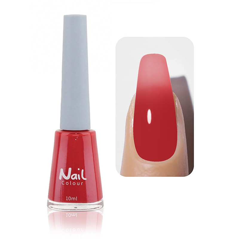 Oily non-peeling long-lasting nail polish baking-free quick-drying non-fading nude transparent nail polish wholesale